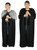 Childs Medieval Viking Fantasy Cape Faux Fur Collar Fancy Dress Costume Cloak
