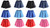 Childs 15" Length Star Pattern Skater Skirt Cheerleader Fancy Dress Costume Accessory