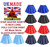 Childs 15" Length Star Pattern Skater Skirt Cheerleader Fancy Dress Costume Accessory