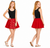Childs 15" (38cm) Length Star Pattern Skater Skirt Cheerleader Fancy Dress Costume Accessory