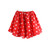 Adults 15" Length Star Pattern Skater Skirt Cheerleader Fancy Dress Costume Accessory