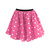 Adults 15" Length Star Pattern Skater Skirt Cheerleader Fancy Dress Costume Accessory