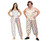 Adults Two Tone Panto Dame Full Length Bloomers Clown Pants Circus Fancy Dress Costume Accessory