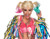 Rubies Birds of Prey Harley Quinn Wig Fancy Dress Accessory