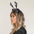 Dark Deer Tiara Antlers Animal Fantasy Fancy Dress Costume Accessory