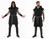Adults Medieval Peasant Viking Serf Hooded Tabbard & Rope Belt Fancy Dress