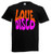 Adults Love Disco Dancing Groovy 1970s Retro Music Unisex Black T-Shirt