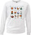 Adults 12 Days of Christmas Carol Festive White Unisex Christmas Jumper