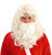 Adults Santa Claus Wig Beard & Eyebrows Father Christmas Fancy Dress Costume Accessory