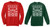 Adults Driving Home For Xmas Golf Festive Red Green Christmas Jumper