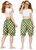 Adults Tricolor National Flag of Ireland Short Length Bloomers St Patricks Day Irish Fancy Dress
