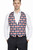 Adults St Georges Day Cross England Flag Backless Waistcoat English Supporters Fancy Dress