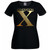 Womens Generation X Gen X Western Social Generations Lady Fit Black T-Shirt