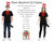 Adults Red & White Top Hat Gloves 30" Cats Tail & Black T-Shirt With Red Cravat World Book Day Cat Animal Fancy Dress Costume
