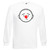 Adults Red Nose Karl Pilkington Cartoon Comic Relief Unisex White Jumper