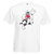Mens Red Nose Cartoon Cat Funny Animated Feline Toon White Unisex T-Shirt