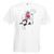 Mens Red Nose Cartoon Cat Funny Animated Feline Toon White Unisex T-Shirt