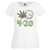 Womens 420 Clock Stoner Time Reefer Funny Festival Weed Lady Fit White T-Shirt