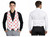 Adults Red Nose Polka Dot Backless Waistcoat Clown & Circus Fancy Dress