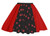 Adults Red Nose Day Comic Relief Polka Dot Panel Skirt Charity Fund Raising Fancy Dress