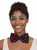 Adults Polka Dot Giant Bow Tie Red Nose Clown & Circus Fancy Dress