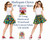 Childs Multicolored Patchwork 15" Length Skater Skirt Clown Circus Big Top Fancy Dress [2 Sizes]