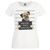 Womens Dog Mugshot Scruffy Boarder Terrier Criminal Canine White Lady Fit T-Shirt