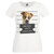 Womens Dog Mugshot American Johnsons Bulldog Criminal Canine White Lady Fit T-Shirt