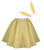 Adults Pastel Easter Bunny Skater Skirt & Rabbit Ears Fancy Dress Costume