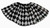 Adults Halloween Horror Circus 10" Clown Collar Ruff Fancy Dress Costume Accessory