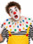 Adults Halloween Horror Circus 10" Clown Collar Ruff Fancy Dress Costume Accessory
