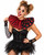 Adults Halloween Horror Circus 10" Clown Collar Ruff Fancy Dress Costume Accessory