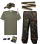 Adults Camouflage Army Man Military Soldier Stag Party Fancy Dress Costume