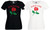 Womens English Tudor Red Rose Rugby Football Nations Supporters England Patriotic T-Shirt