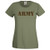 Womens Army Military Soldier Hen Night Party Olive Green Lady Fit T-Shirt Fancy Dress