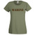 Womens Army Military Soldier Hen Night Party Olive Green Lady Fit T-Shirt Fancy Dress