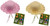 17 Piece Arts & Crafts Make Your Own Easter Bonnet Decoration Kit