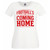 Womens Footballs Coming Home Pistol Font England Sports Supporter Lady Fit T-Shirt