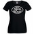 Womens Ruck Like A Girl Rugby Sports Activewear Lady Fit Black T-Shirt