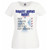 Womens Robert Burns Night Check List Scottish Poet White Lady Fit T-Shirt
