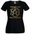 Womens Thank God for Atheists Disbeliever Atheism Belief Funny Joke Black Lady Fit T-Shirt