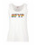 Womens For Your Pride LGBTQ Rainbow Gay Pride Hashtag White Lady Fit Vest