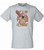 Adults Lets Go Clubbin Super Caveman 90s Cartoon Spoof Unisex Grey T-Shirt