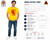Adults Royal Standard of Scotland Lion Rampant Scottish Unisex Yellow T-Shirt