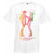 Mens Vicious Pistol Punk Rock Gay Naked Cowboy LGBTQ White Unisex T-Shirt
