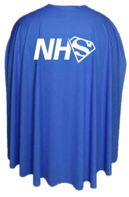 Unisex 35" Royal Blue Save the NHS Hospital Superhero Cape