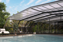 Telescopic Retractable Swimming Pool Enclosures Telescopic Retractable Swimming Pool Enclosures