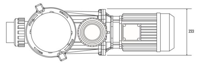 Certikin Hydrostar Commercial Pool Pump top view