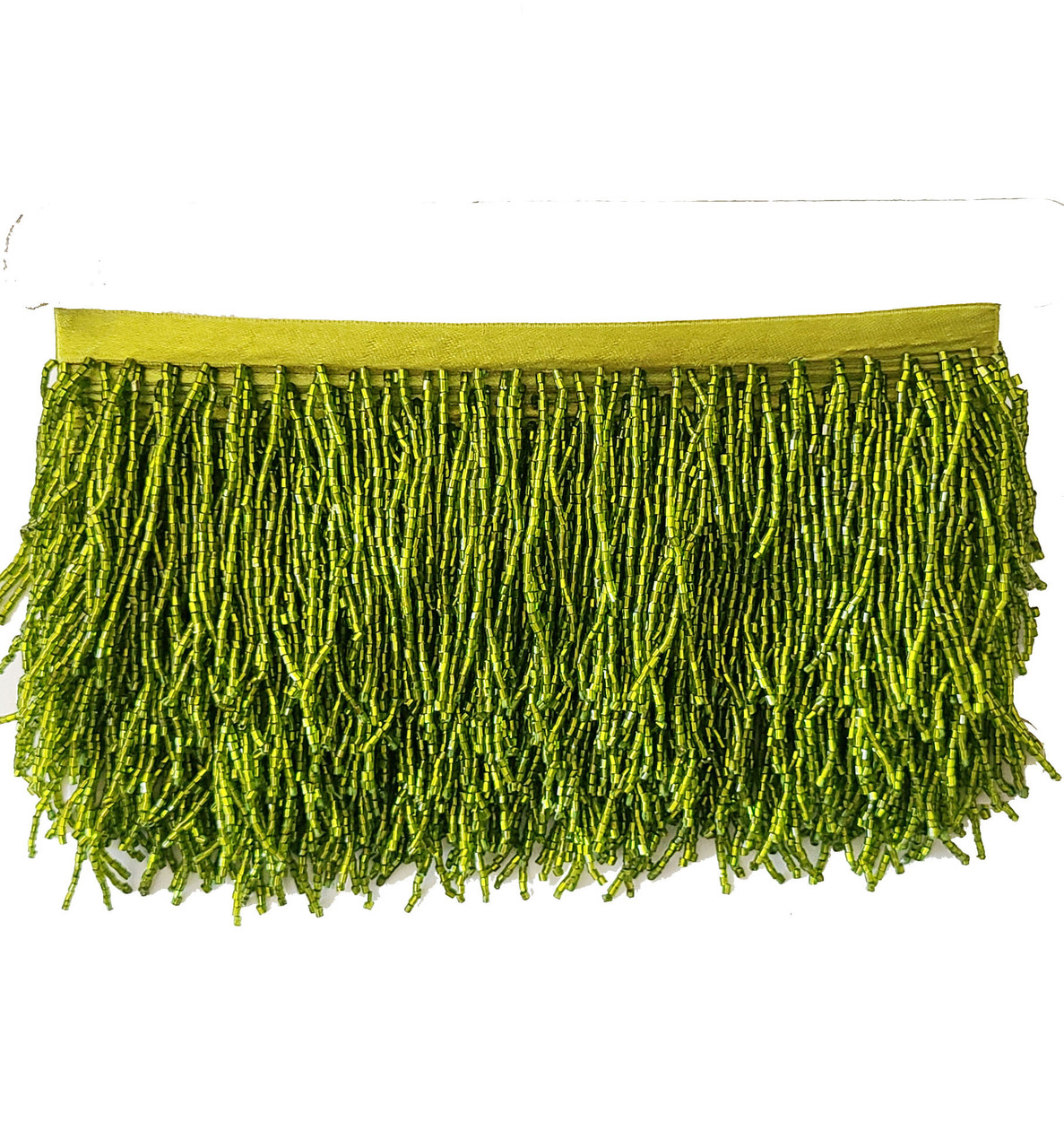Bugle Seed Glass Beaded Fringe