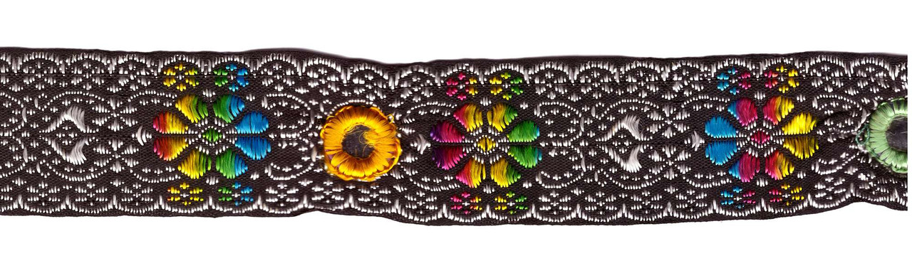 Jacquard Ribbon with Multi Mirror Designs